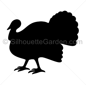 336x334 Turkey Silhouette Clip Art. Download Free Versions Of The Image