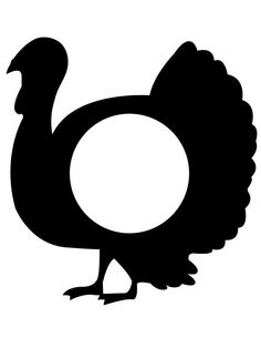 236x305 Turkey Silhouette Clipart