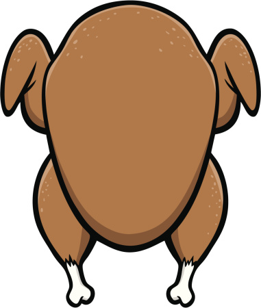 381x450 Turkey Clipart Silhouette Jpg