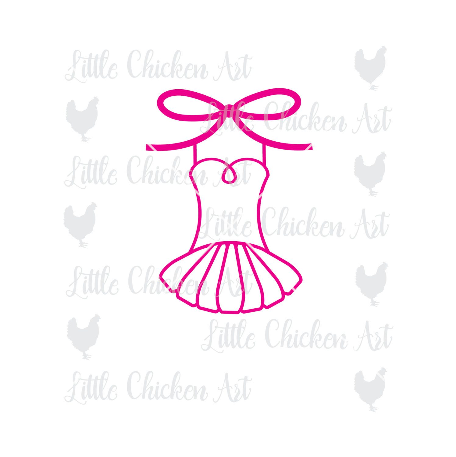 1496x1500 Ballet Tutu With Bow, Dance, Leotard, Cut File, Clip Art, Graphic