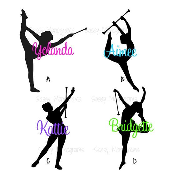 570x570 Baton Twirler Majorette Personalized By Sassymonogramandmore