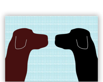 340x270 Black Labrador Dog Fine Art Print Dog Decor Black