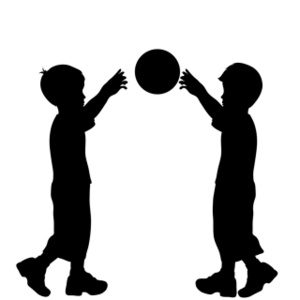 300x300 Kids Playing Clipart Image