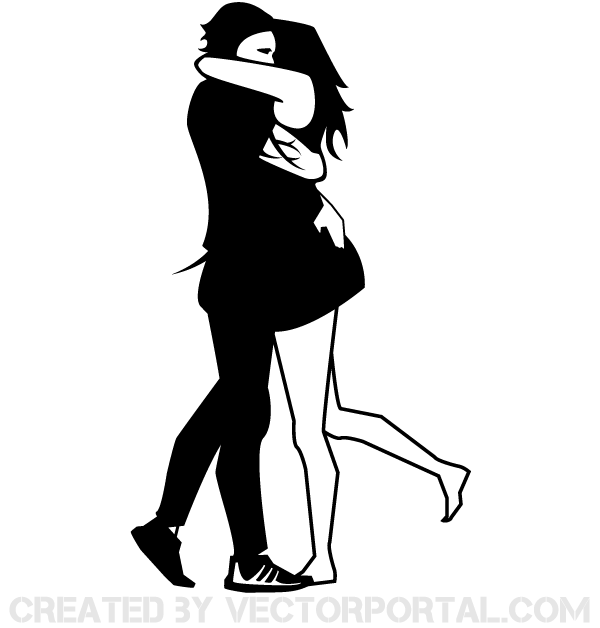600x628 34f839f60df1551bfa71c3702b1fada4 Vector Hugging Couple Image Two