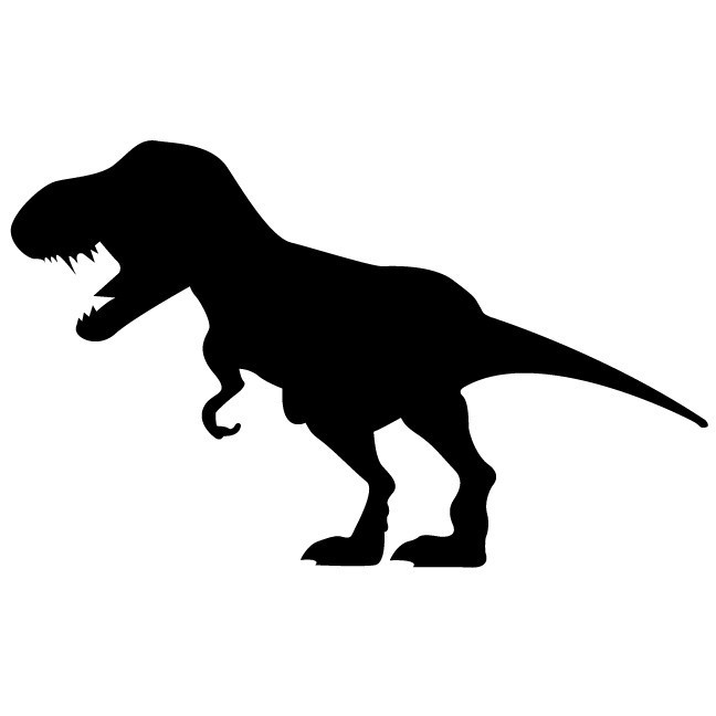 Tyrannosaurus Rex Silhouette at GetDrawings | Free download