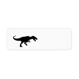260x260 Dinosaur Tyrannosaurus Rex Silhouette T Cards