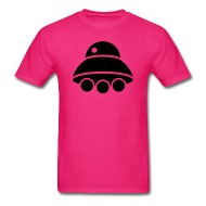 190x190 Flying Ufo Spaceship Silhouette T Shirt Spreadshirt