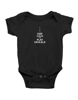 262x335 Funny Ukulele Baby Onesies Idakoos