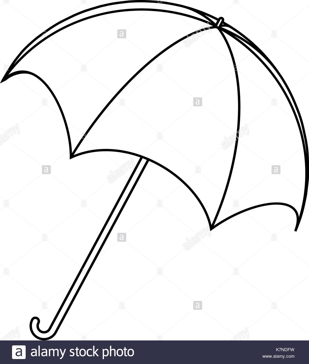 1180x1390 Umbrella Silhouette, Outline Vector Symbol Icon Design. Beautiful
