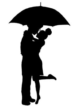 236x343 Romantic Couple Silhouettes
