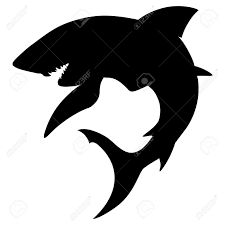 225x225 Shark Silhouette Siluetas Shark, Silhouettes