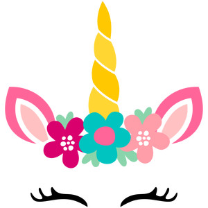 Unicorn Face Silhouette at GetDrawings | Free download