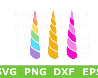340x270 Unicorn Horn Clipart Etsy
