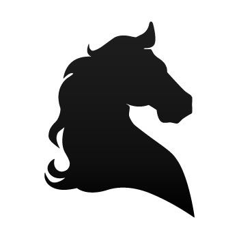 350x350 Unicorn Silhouette