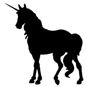300x298 Amazon Com Wallmonkeys Wm Elegant Unicorn Silhouette Stuff To Do