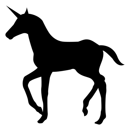 512x512 Unicorn Silhouette Animal Fantasy