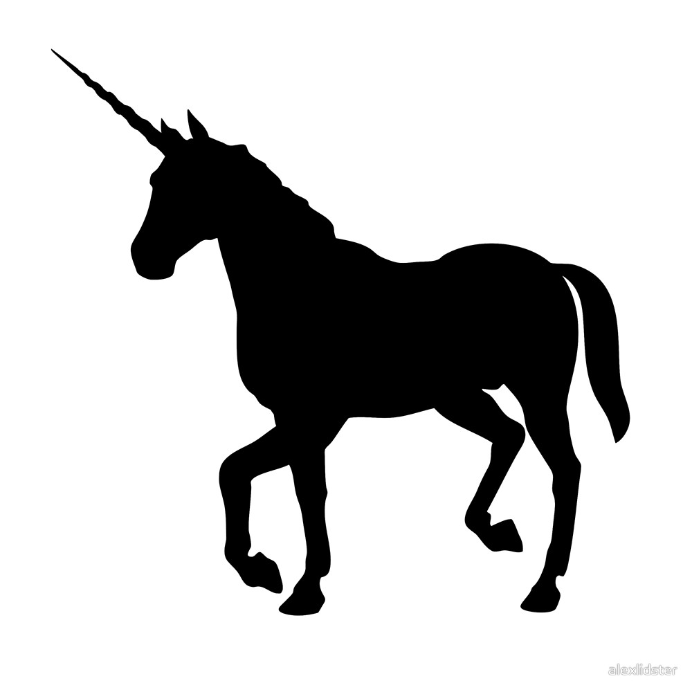 1000x1000 Best Unicorn Silhouette