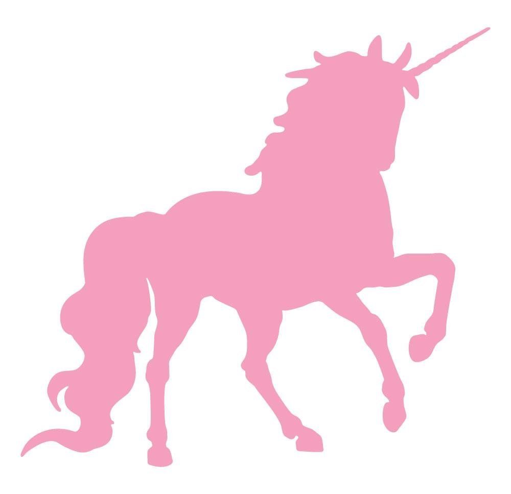 1000x968 Unicorn Silhouette