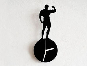 300x228 Mr Universe Silhouette 03 Wall Clock Ebay