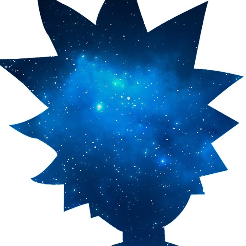 800x800 Rick And Morty Universe Silhouette Spiral Notebooks By Pairofdocx