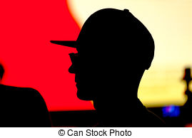 269x194 Unknown Person Silhouette. An Unkhown Person In Business Stock