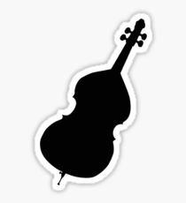 210x230 Double Bass Stickers Redbubble