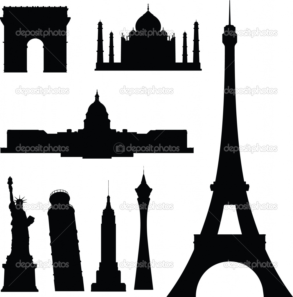 1009x1024 Famous Building Clipart