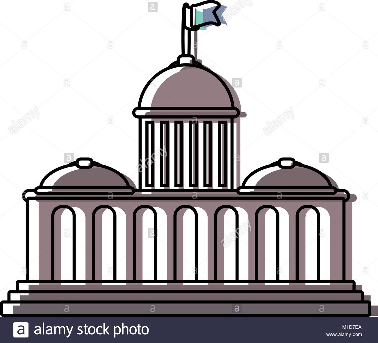 1300x1180 United States Capitol Building Stock Vector Images