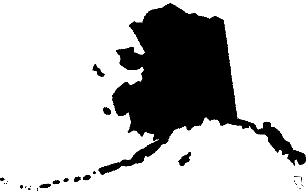 1002x633 Us State Map Alaska Ak Dxf File Free Download