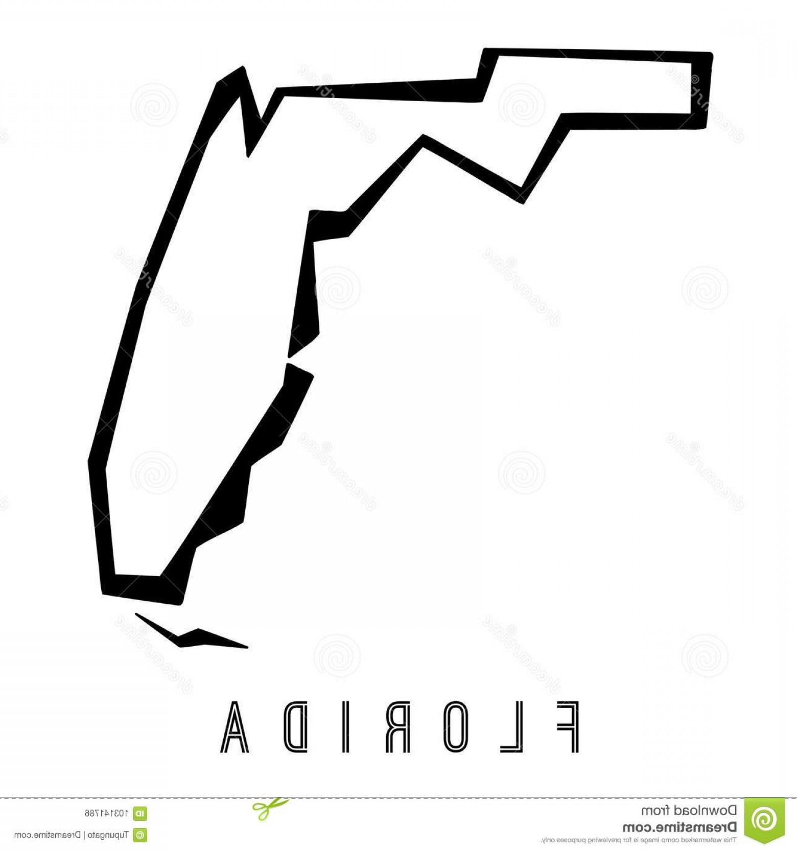 1560x1668 Florida Map Outline Vector Lazttweet