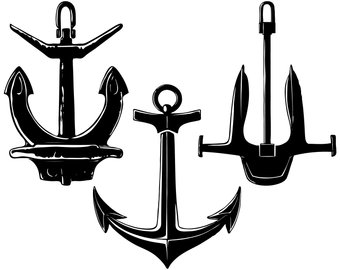 340x270 Anchor Silhouette Etsy