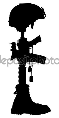 236x472 Fallen Soldier Military Sticker Decal Navy Marines Army Air Force