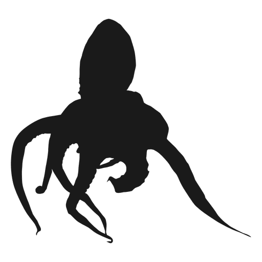 512x512 Octopus Silhouette