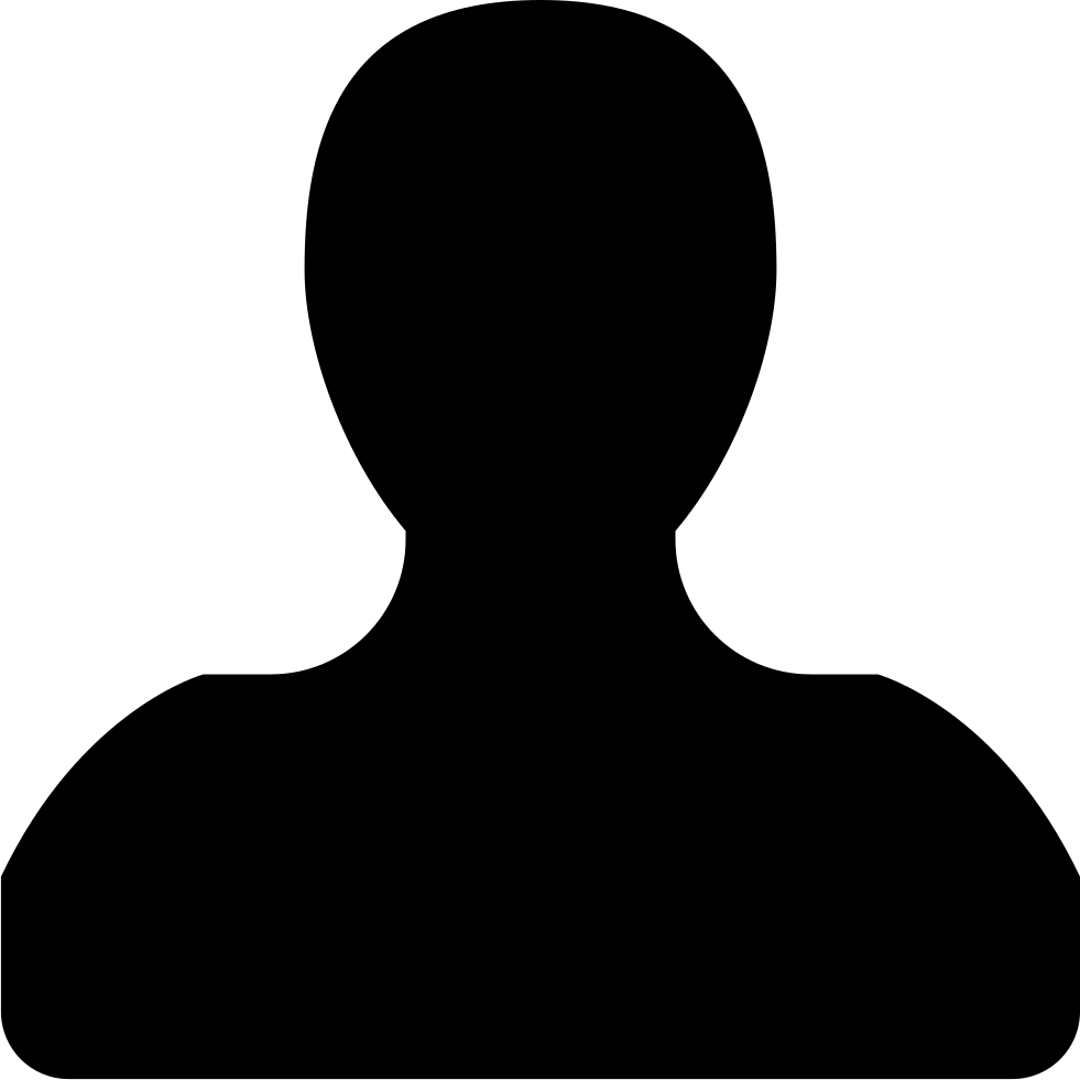 981x981 User Male Black Silhouette Svg Png Icon Free Download ( 31803