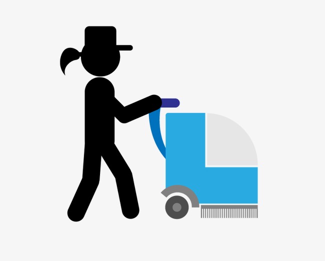 650x522 Vacuum Cleaner, Supermarket, Employee, Silhouette Figures Png