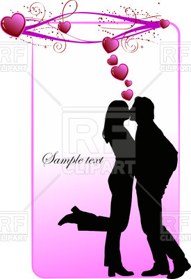 275x400 Silhouette Of Kissing Couple