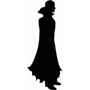 300x300 Vampire Silhouette Silhouette Design And Halloween 2017