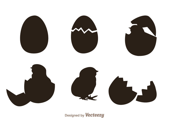 700x490 Chick Silhouette Vectors 115174