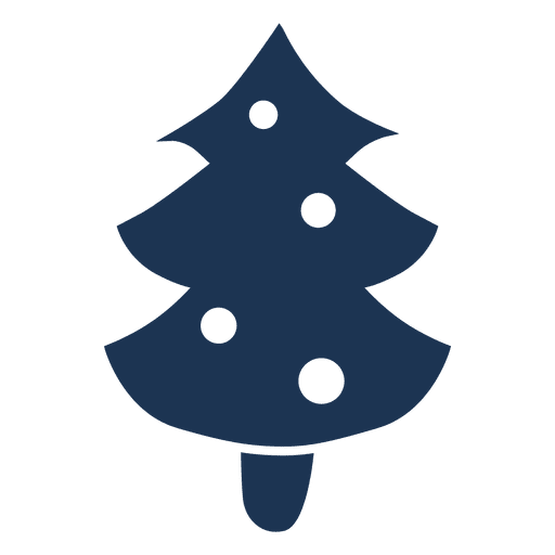 512x512 Christmas Tree Silhouette Icon 61