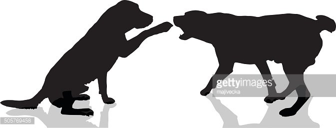 673x256 Vector Dogs Premium Clipart