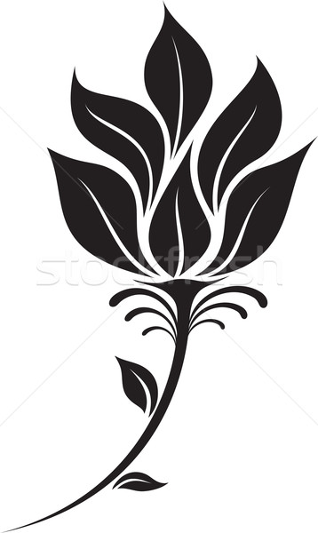 358x600 Flower Silhouette Vector Illustration Ahmed Nassar (Silverrose1