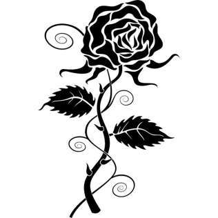 316x316 Flower Silhouette Vectors Download Free Vector Art