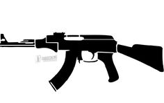 236x149 Machine Rifle Silhouette Download Machine Gun Silhouette Graphics