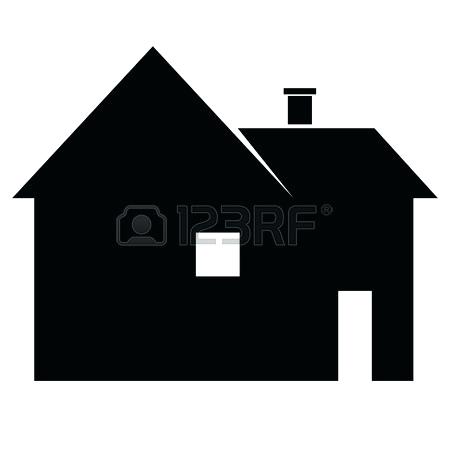 Vector House Silhouette at GetDrawings | Free download