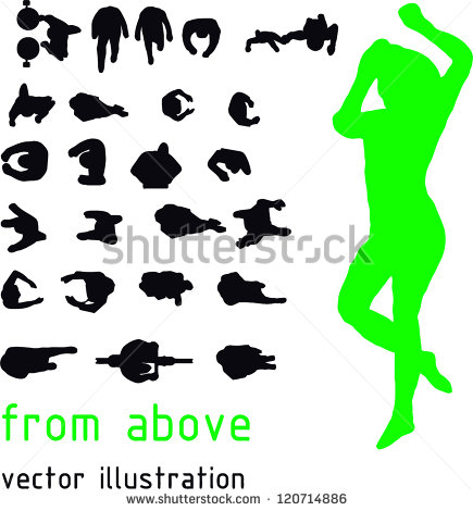 435x470 15 Vector Person Silhouette Above Images
