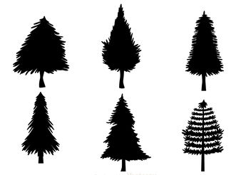 352x246 Tree Silhouettes Free Vector Download 141407 Cannypic