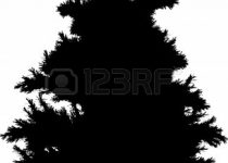 210x150 Clip Art Pine Tree Silhouette Clip Art