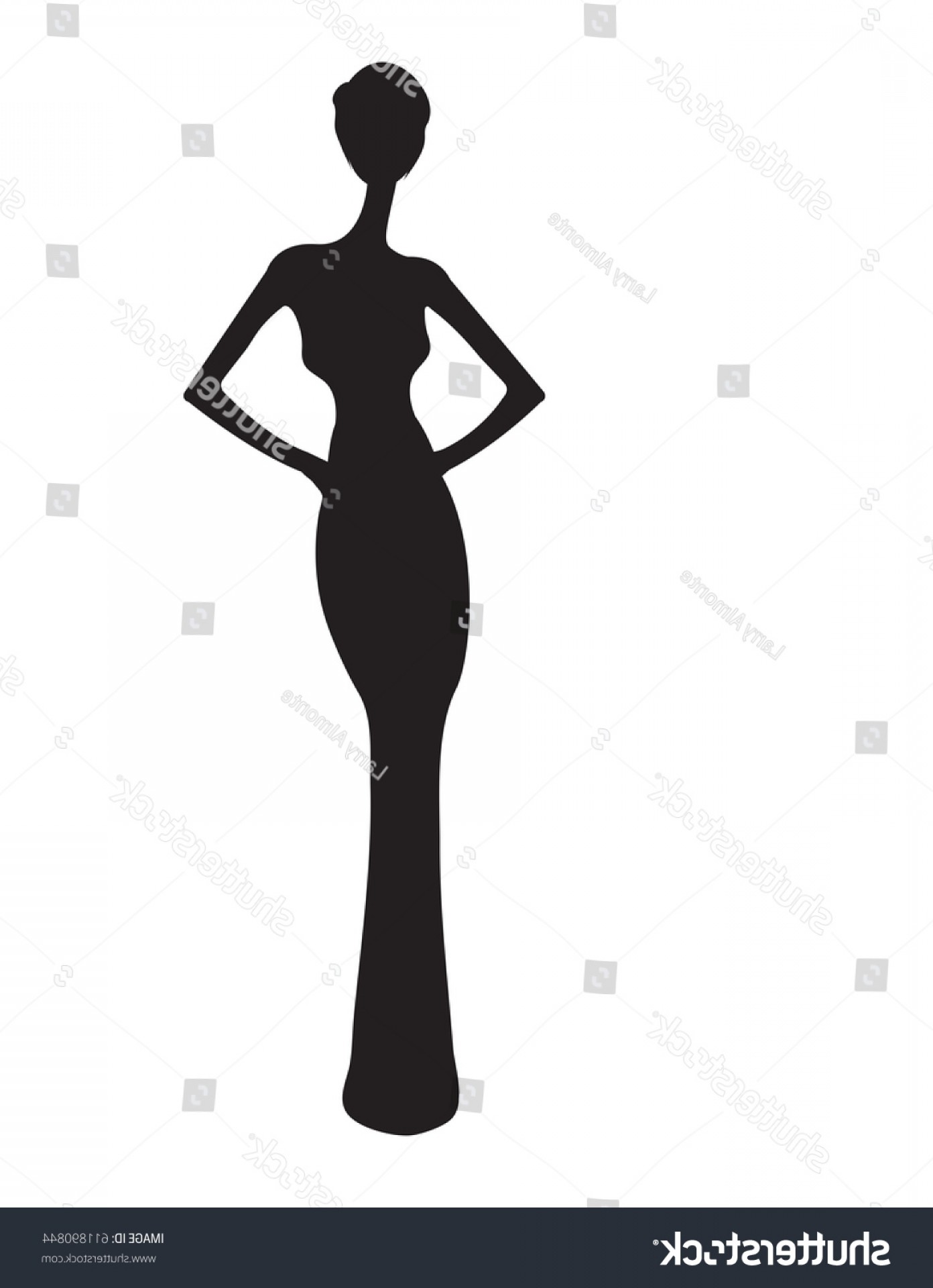 1392x1920 Woman Gown Silhouette Elegant Evening Eps Createmepink