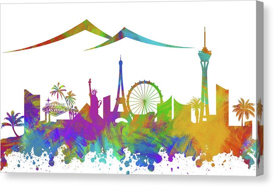 546x373 Las Vegas Landscape Canvas Prints