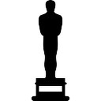 338x338 Oscar Silhouette Clipart